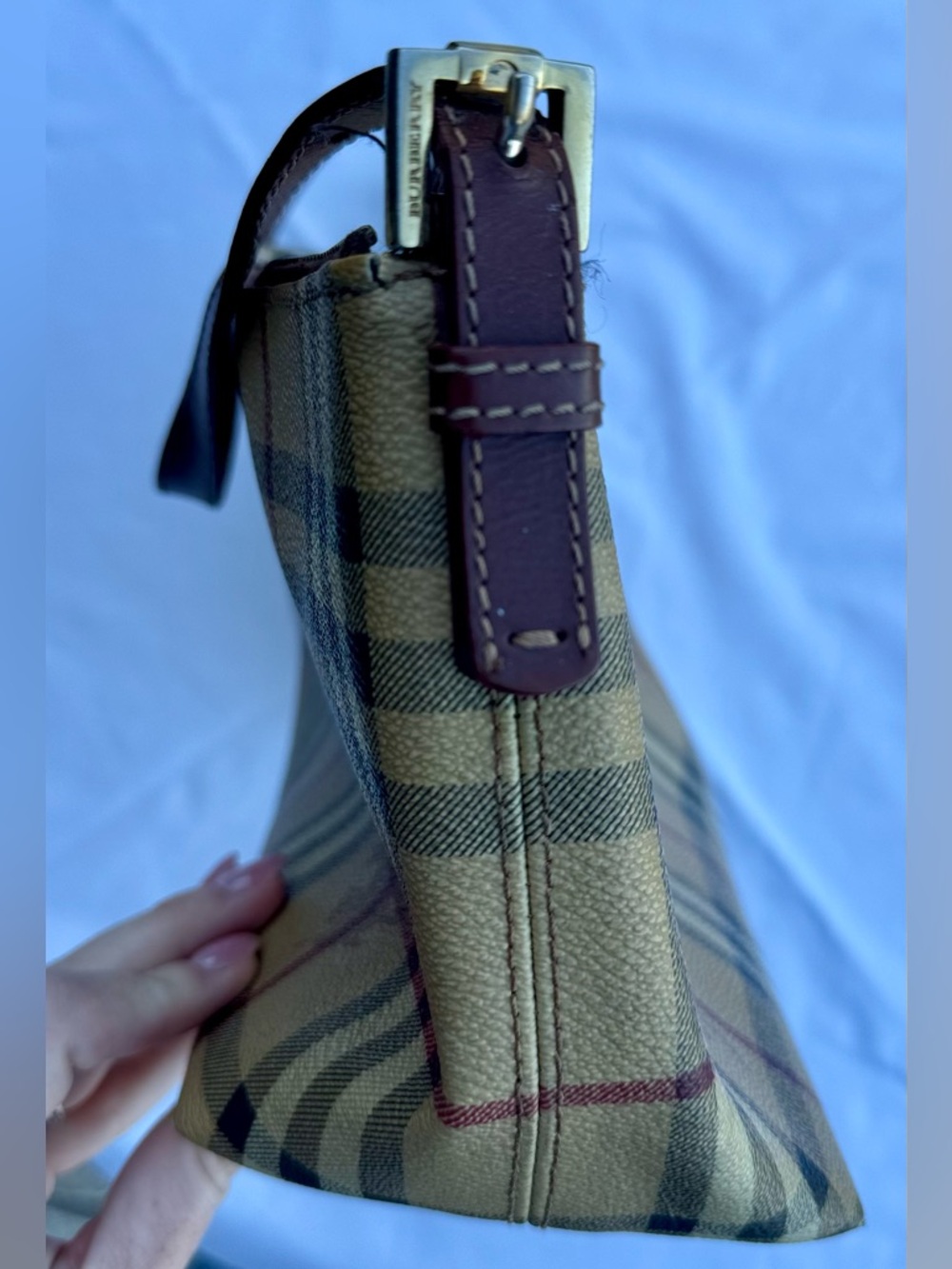 Vintage Burberry Check Nova shoulder bag - Picture 6 of 16